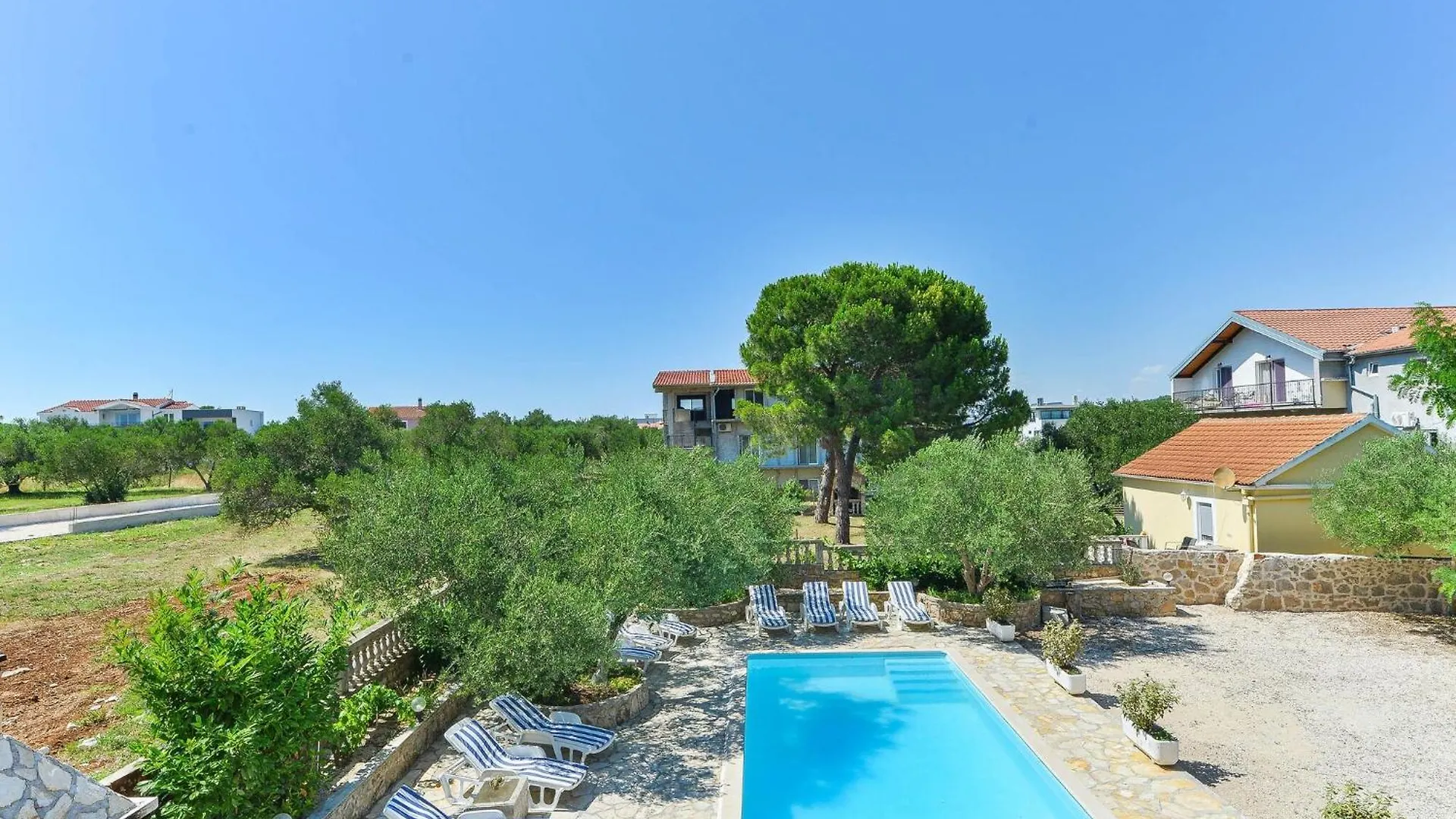 Luxurious Holiday Home With Private Pool Wellness Spa Bibinje
