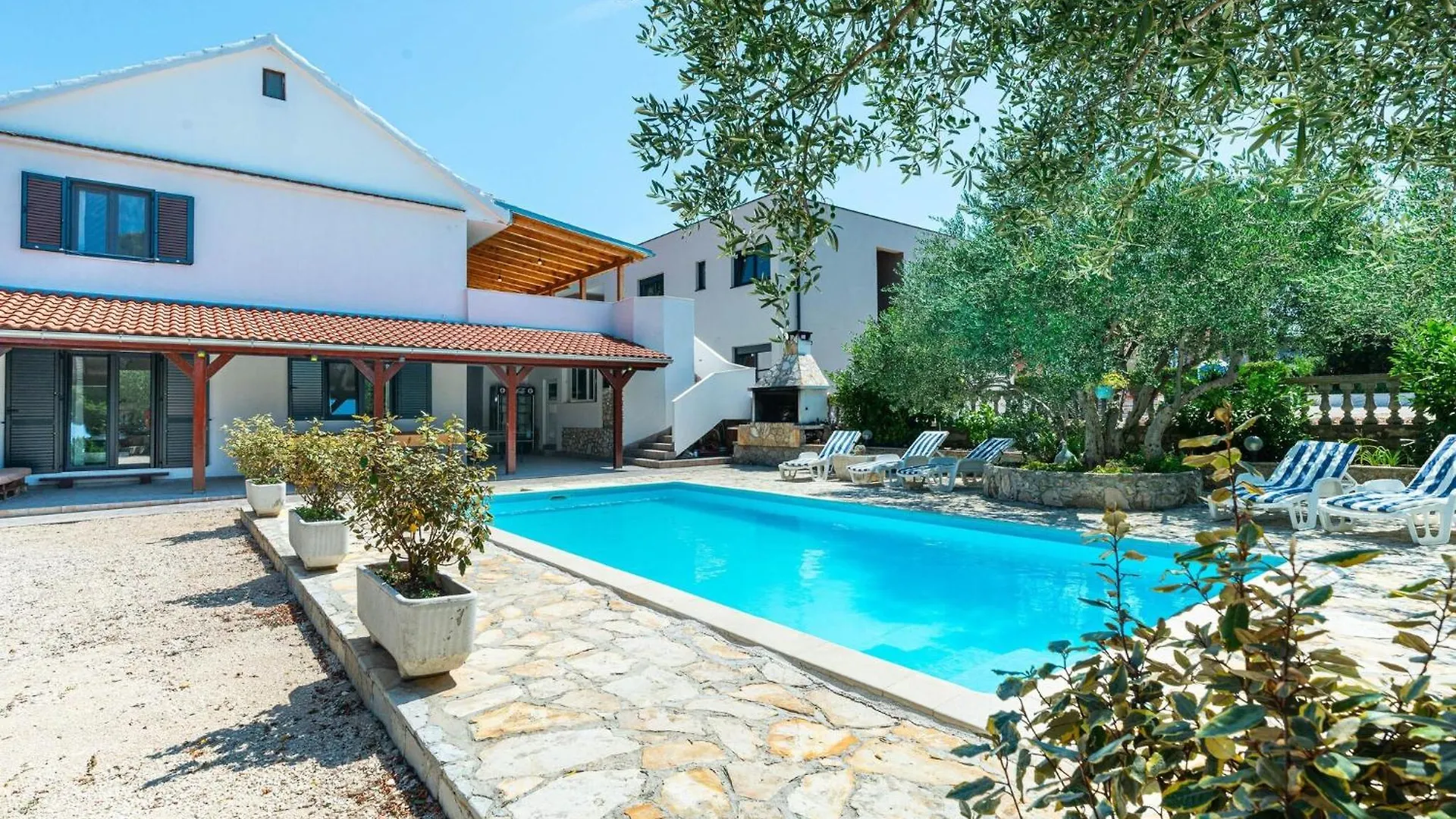 Luxurious Holiday Home With Private Pool Wellness Spa Bibinje